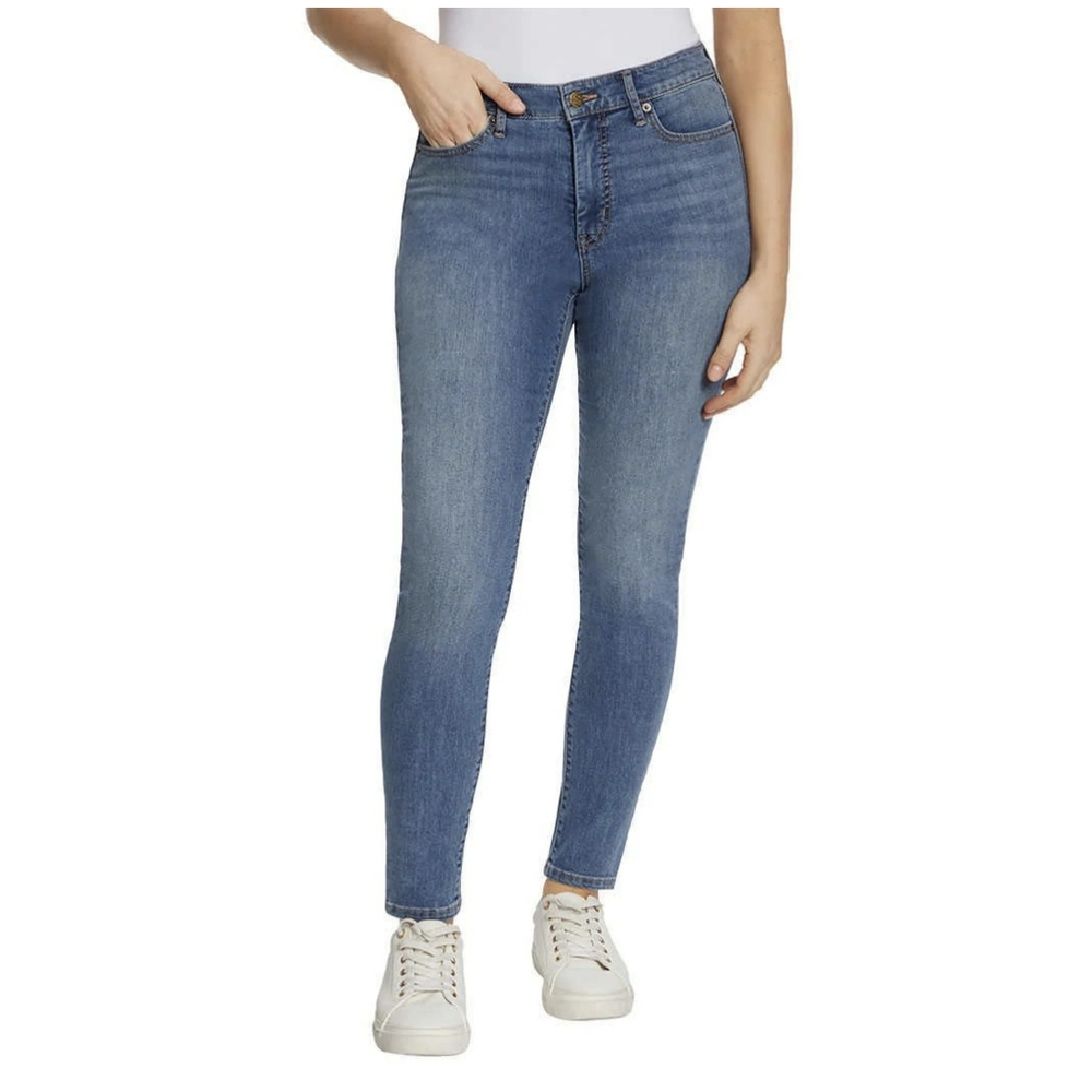 Jessica Simpson Women's Stretch High-Rise Skinny Jean (Light Blue) Size 8